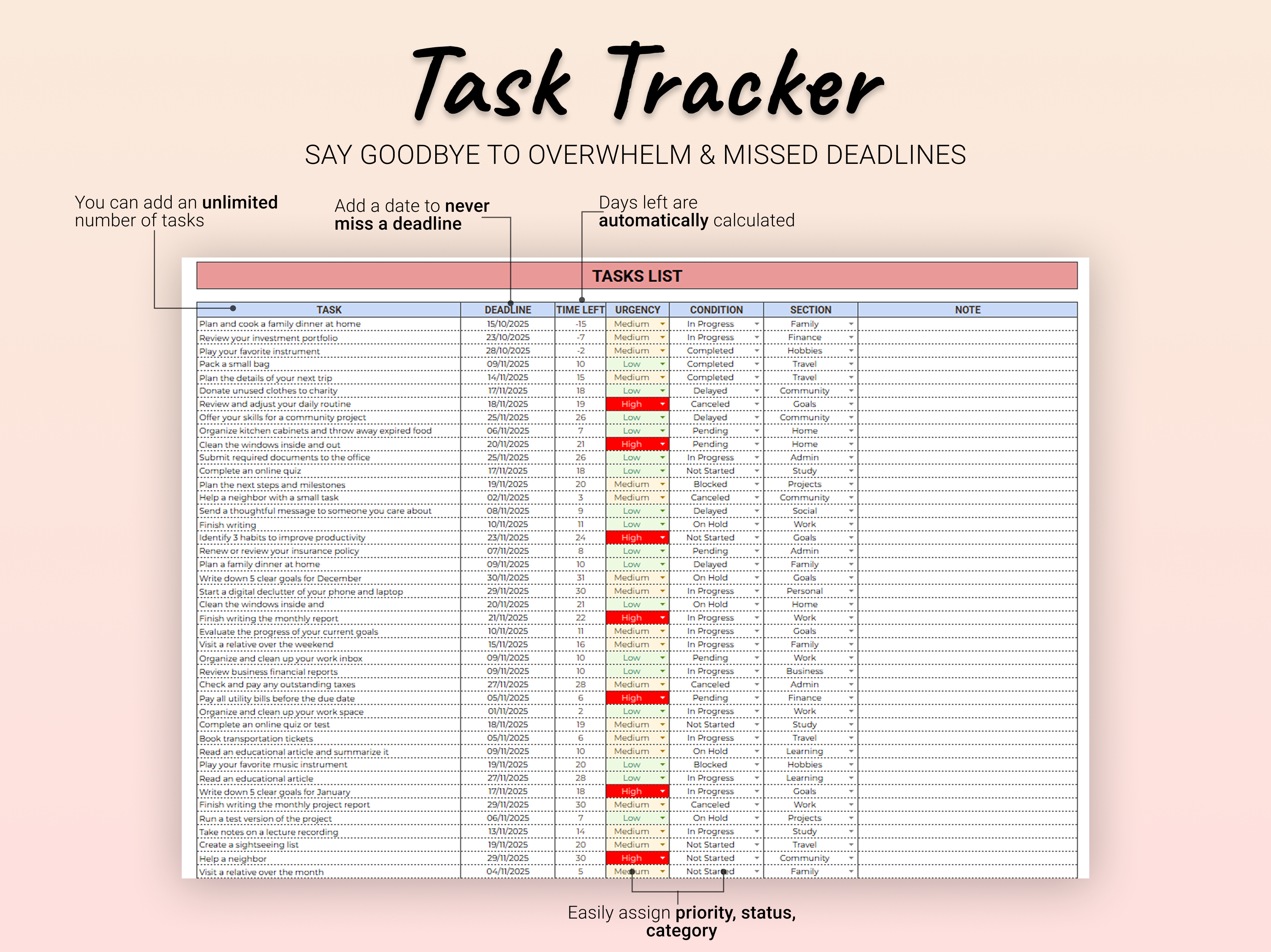 To Do List Task Tracker